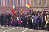 Huiduieli în Piaţa Sfatului de 1 Decembrie