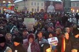 Sindicaliştii braşoveni protestează la Bucureşti